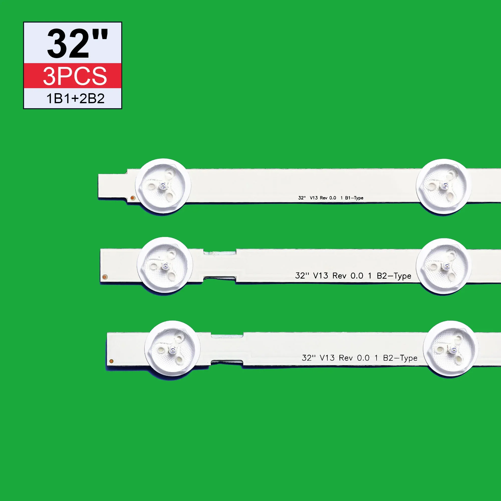 LED Backlight Strip for LIG 32'' ROW2.1 Rev TV AGF78202301 32LN5400 6916L-1437A 6916L-1438A LC320DUE-SFR1 32LN540V 32LN541V