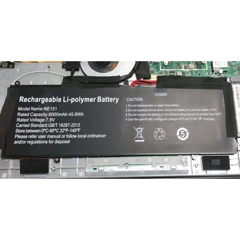 Bateria Funhouse para Ipason Maxbook p1 Pro Plus F10 Mrro Gn16 Bluetooth Ne151 Ne135 Aec51811003s1p 7.6v 6000mah 11.4v 4000mah