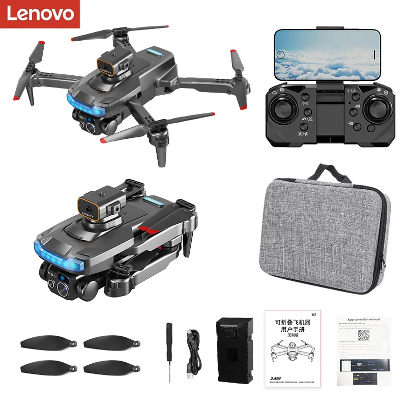 Lenovo P15 Drone 4K Professional Camera 8K GPS HD Aerial Photography Dual-Camera Omnidirectional Obstacle Avoidance Mini Drone images - 6