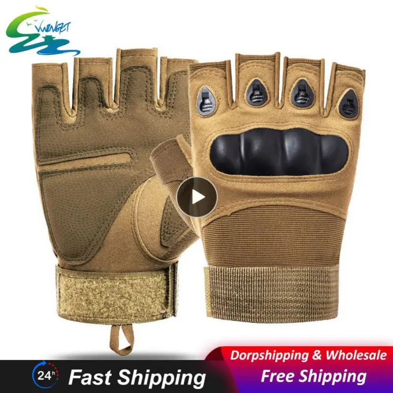 

1 шт., тактические перчатки с закрытыми пальцами