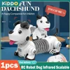 RC Robot Dog Puzzle Machine Dachshund Infrared Electronic Remote Control Scalable Tamagotchi Animal Boy Toy for Christmas Gifts 1