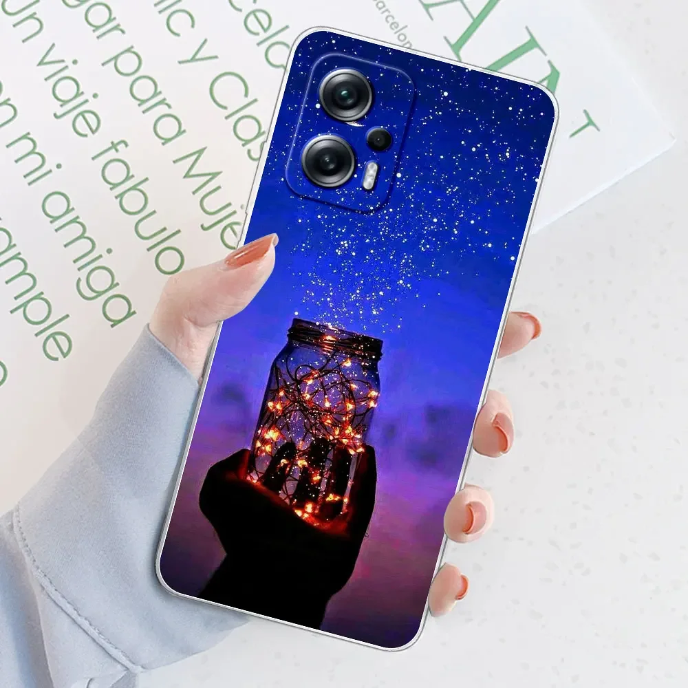 Clear Patterned Bumper TPU Silicone Case - Soft, Stylish Back Cover with Enhanced Protection