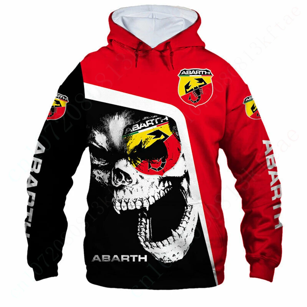 

Abarth Sweatshirt Casual Hoodies For Men Women Unisex Clothing Anime Hoodies 3D Printing Pullover Harajuku Oversize Zip Hoodie