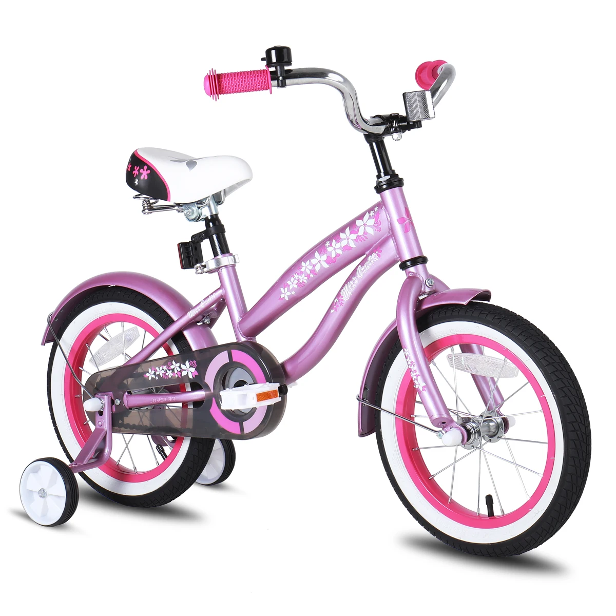 Vélo Enfant Apprentissage Vélo Enfant JOYSTAR Berry 12-20 Pouces | Avec Stabilisateurs | Cadre Acier | 2-9 Ans Vélo 16 Pouces Fille