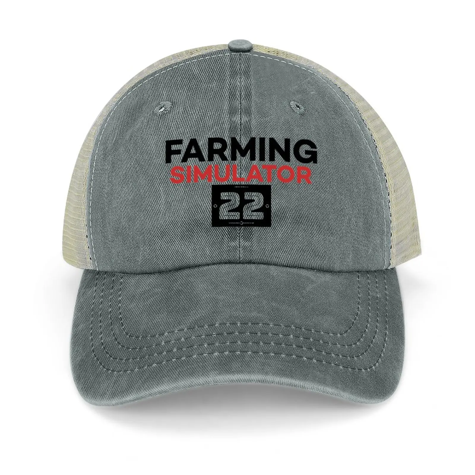 

Farming Simulator 2022 Cowboy Hat Mountaineering hard hat Women'S Beach Visor Men'S