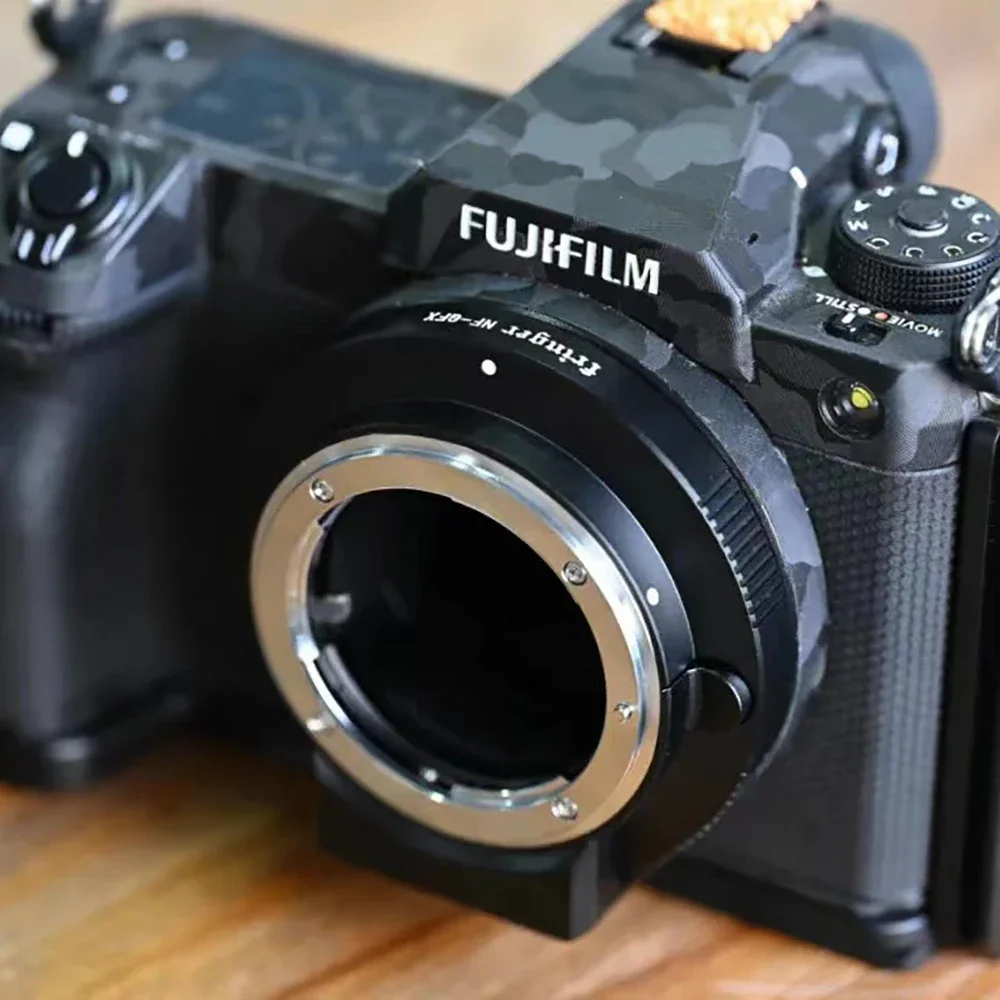 Fringer NF-GFX (FR-NFTG1) Camera Lens Mount Adapter Auto Focus For Nikon F Mount