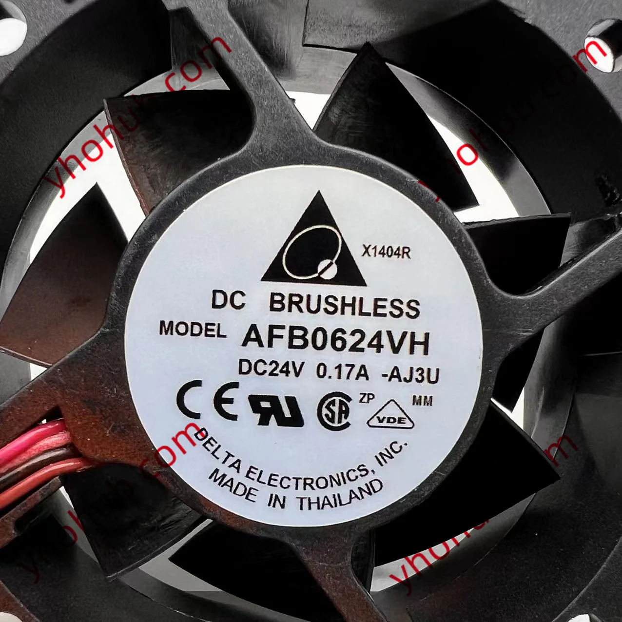 60x60x25mm ventilador de refrigeração do servidor de 4 fios