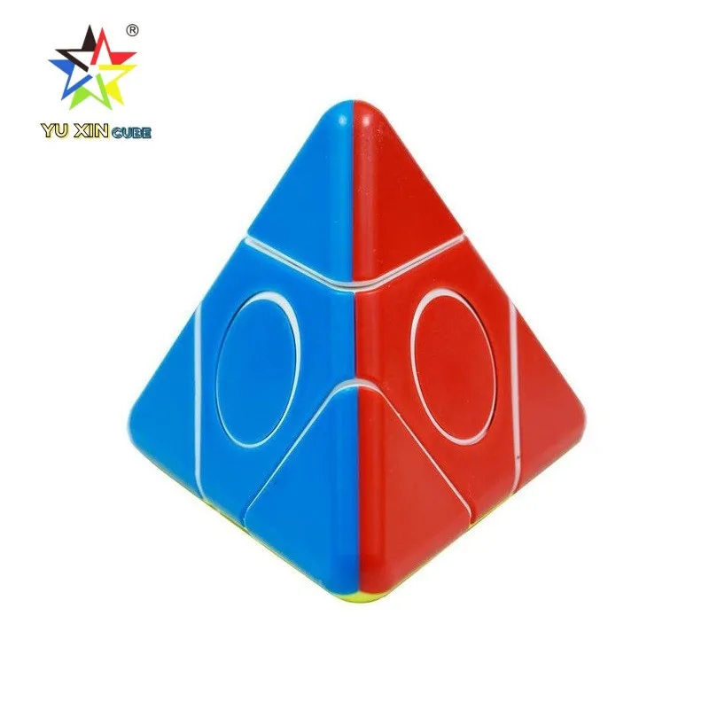 

YuXin Magic Cube 2x2x2 Multi-Triangle 2x2 Pyraminx Magico Cubo Stickerless Pyramid Twsit Puzzle Educational Toy Gifts