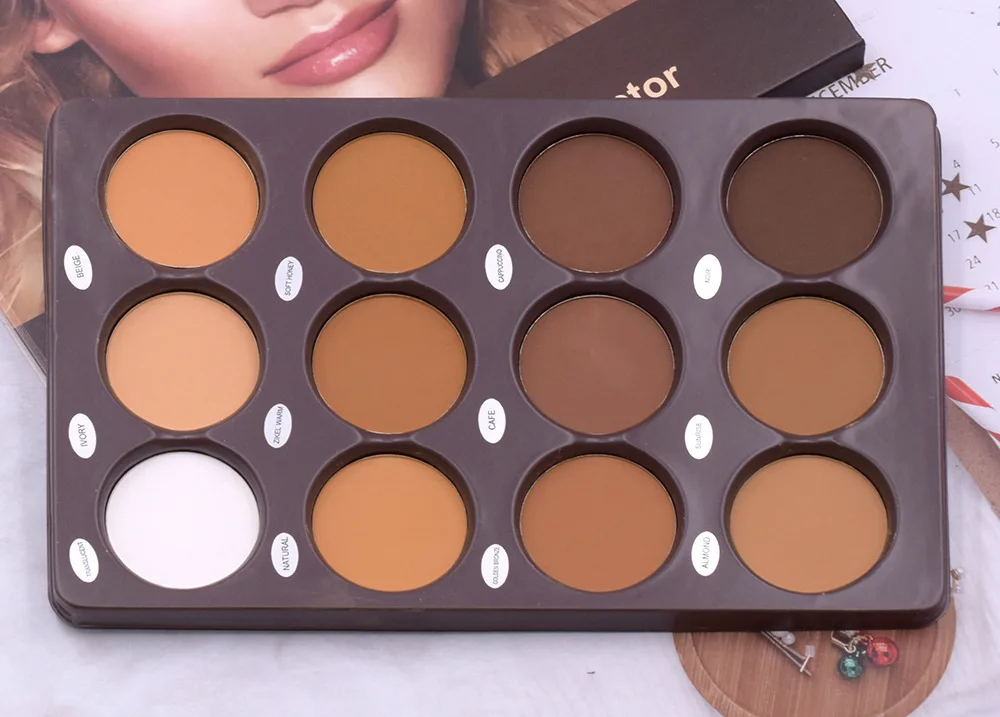 Makeup Palette 8 Colors Contour Face Bronzer Highlight