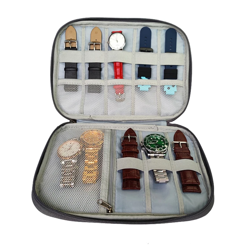 Organizer Bag Apple watch accessories Band Storage Case Portable Durable Watches Strap Organizer box Travel Outdoor etc watchband storage bag