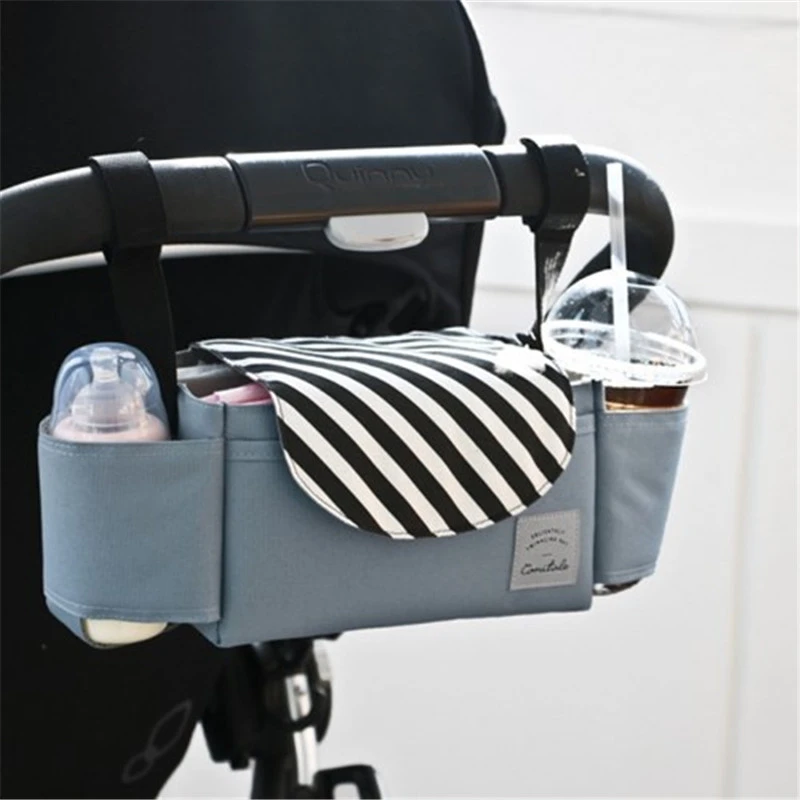 Baby Stroller Organizer Bag with Cup Holder Diaper Bag Nappy Storage