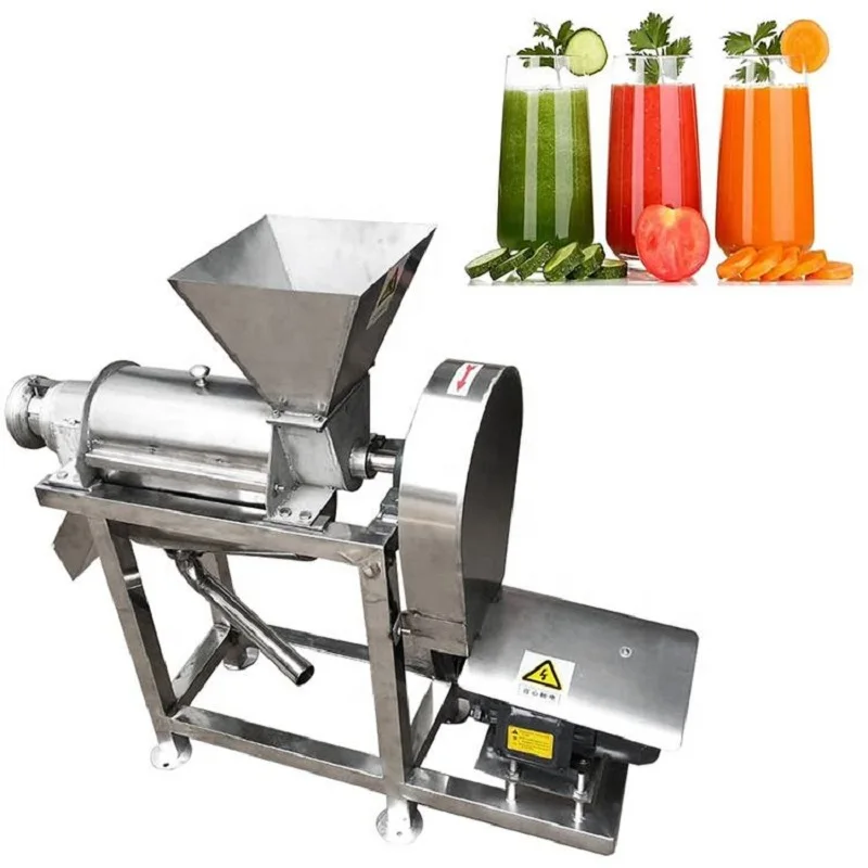 

500-1000kg Per Hour Industrial Commercial Cold Press Screw Coconut Milk Extractor Ginger Fruit Juice Juicer Extractor Machine