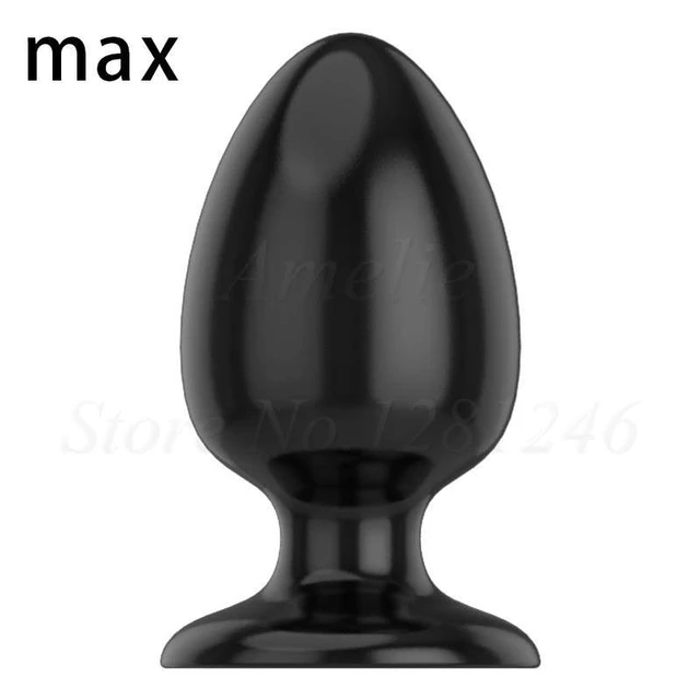 Dilatatori anali dello sperma figa in Silicone Plug anale grande dilatatore  Plug anale giocattoli erotici per