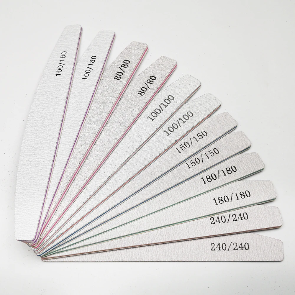 5pcs Double-Sided Nail Files