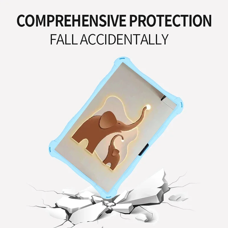 Capa Bolha Macia para Lenovo Tab Estojo para Tablet Xiaoxin Pad Tab M10 3ª Geração Tb328fu 10.1 M10 Plus 10.61 Tb125fu Tb128fu 2023 - Imagem 4