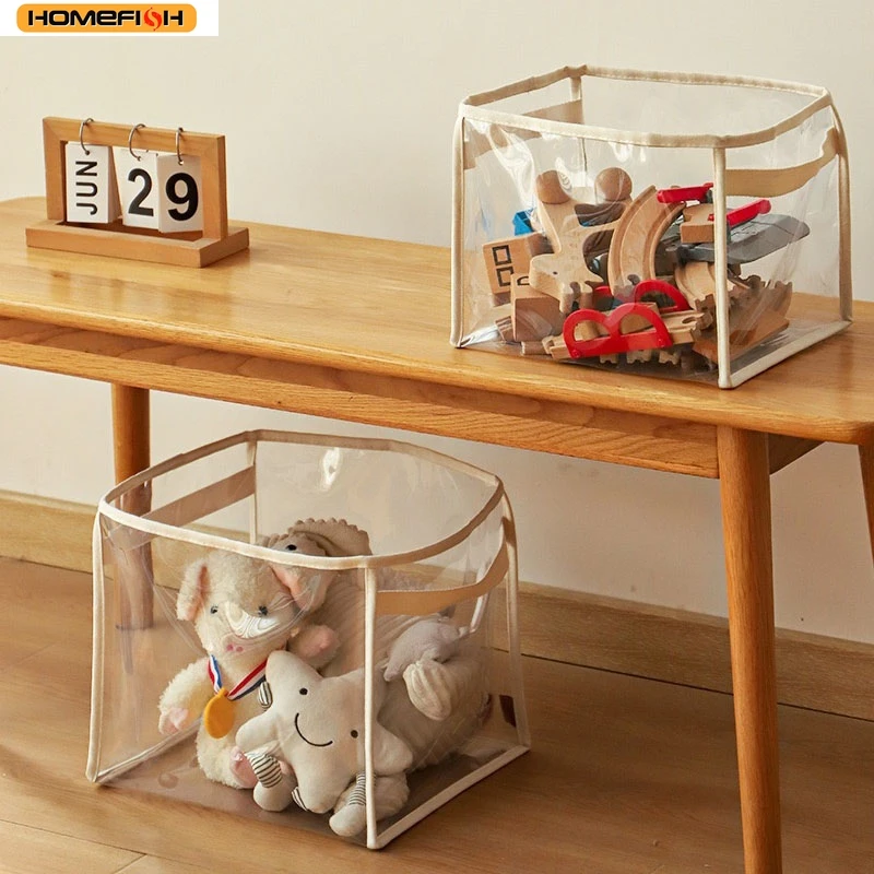 Homefish Transparent Storage Basket image 1