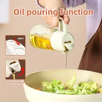 Vaporisateur pulvérisateur 2 en 1 pour cuisine, friteuse, vaporisateur d'air, bouteille distributrice d'huile pour huile d'olive, cuisson, friture, barbecue, camping, grande capacité 2