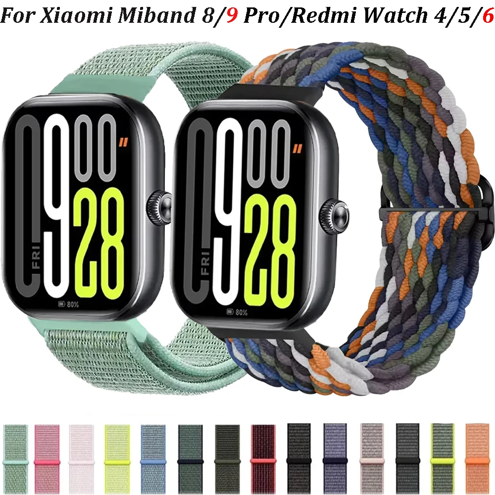 Premium Nylon Braided Loop Strap with Scratch-Resistant Buckle