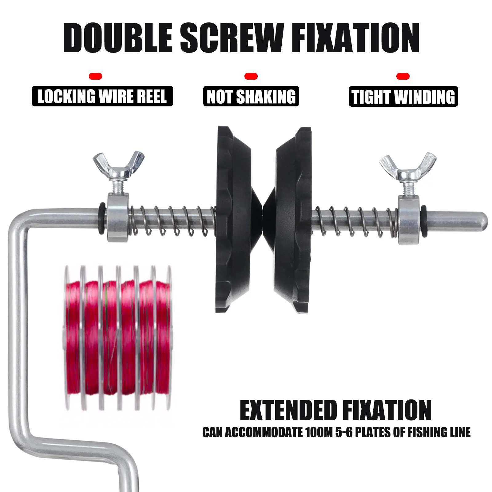 Description Picture 5 of itemNew Fishing Line Spooler for Baitcasting Spinning Reel Portable Fishing Line Winder Machine Reel Spooler Fishing Tackle Tools