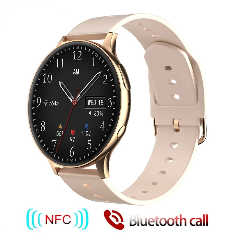 Reloj inteligente NFC para Xiaomi, Smartwatch con llamadas, Bluetooth, pago  sin conexión, frecuencia cardíaca, recordatorio de información deportiva  multifunción, 2023 - AliExpress