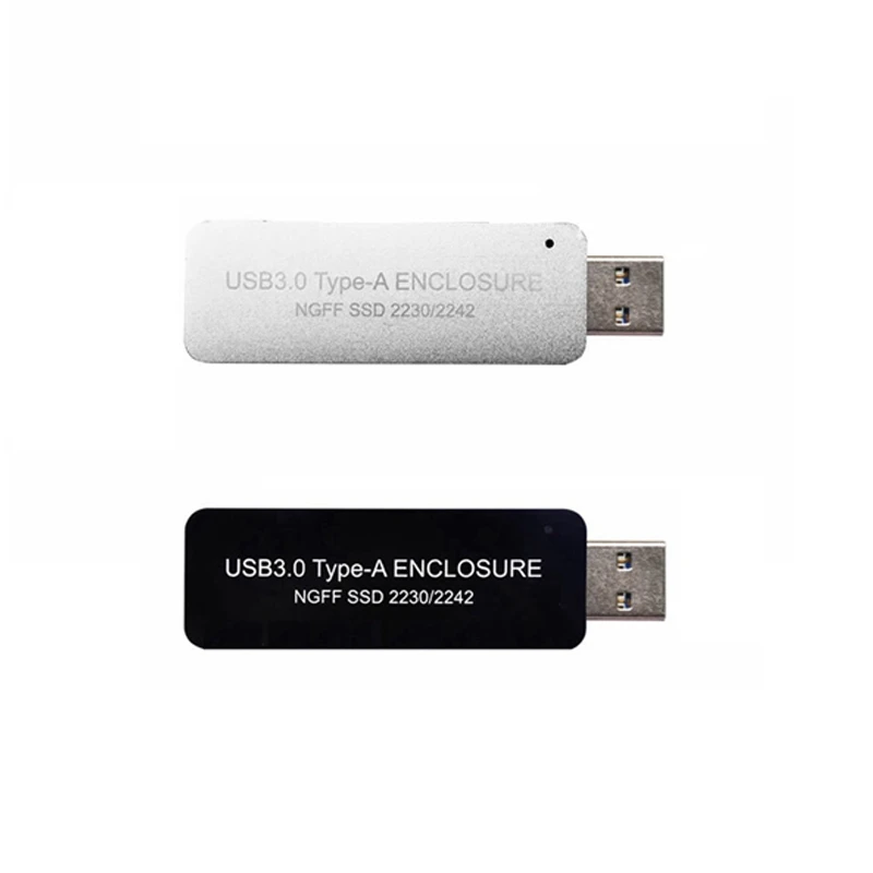 

NEW-USB3.0 для SSD-корпуса TYPE-A без кабеля для NGFF B-Key SATA Protocol для 2230 или 2242 M.2 SSD