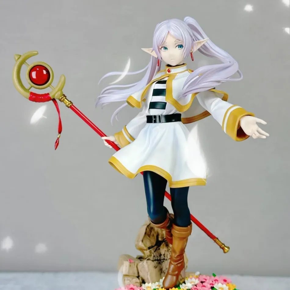 Frieren At The Funeral Super Kawaii PVC Statue - Cute Cartoon Action Figure Collectible