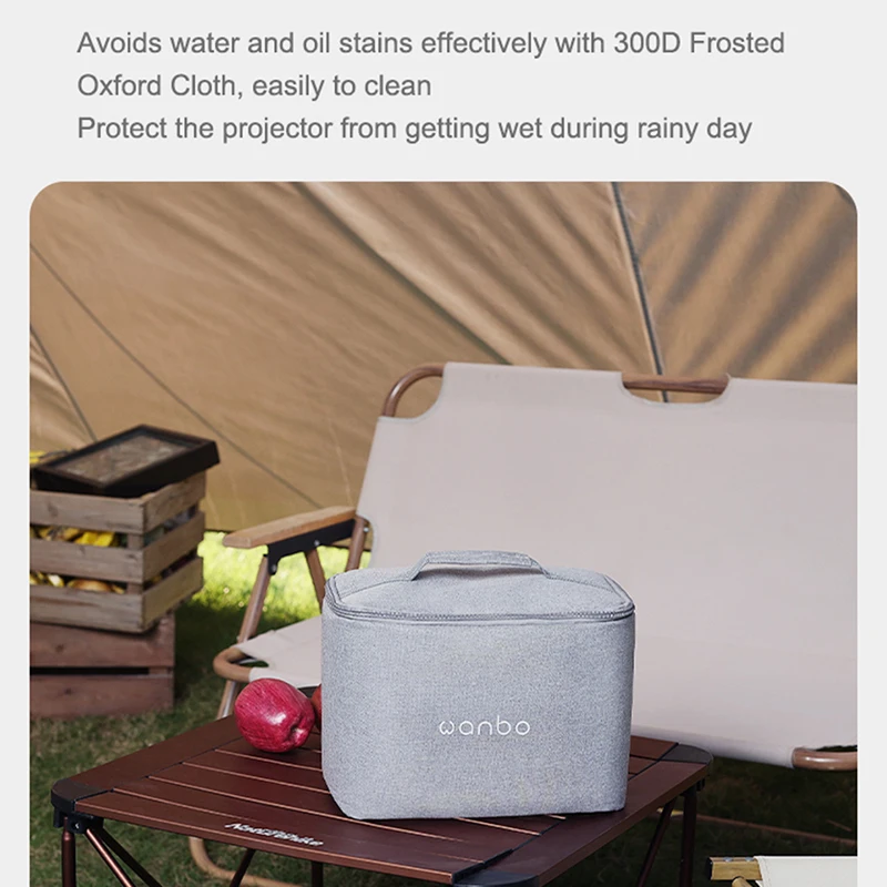 Projectors Bag For HY300/HY320/Wanbo T2 Max /X1/T4/T6 Max/T6R Max Projectors Portable Storage Case Beamer Durable Travel Bag projector case projector protective case projector storage case