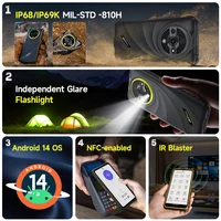 Ulefone Armor X31 Pro 5G Rugged Phone Android 14 Smartphone 6.56”16GB + 256GB 25MP Night Camera 64MP 6050mAh NFC 120Hz IR - Image 5