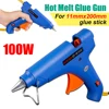 100W Hot Melt Glue Gun For 11mm Glue Sticks Mini Industrial Household Heat Electric Hot Gun For Car Dent Removal DIY Repair Tool 1