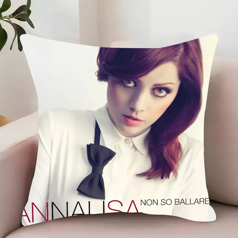 A-Annalisa MA IO SONO FUOCO 베개 커버 장식 보호 커버 소파 거실 홈 오피스용 편안하고 부드러운