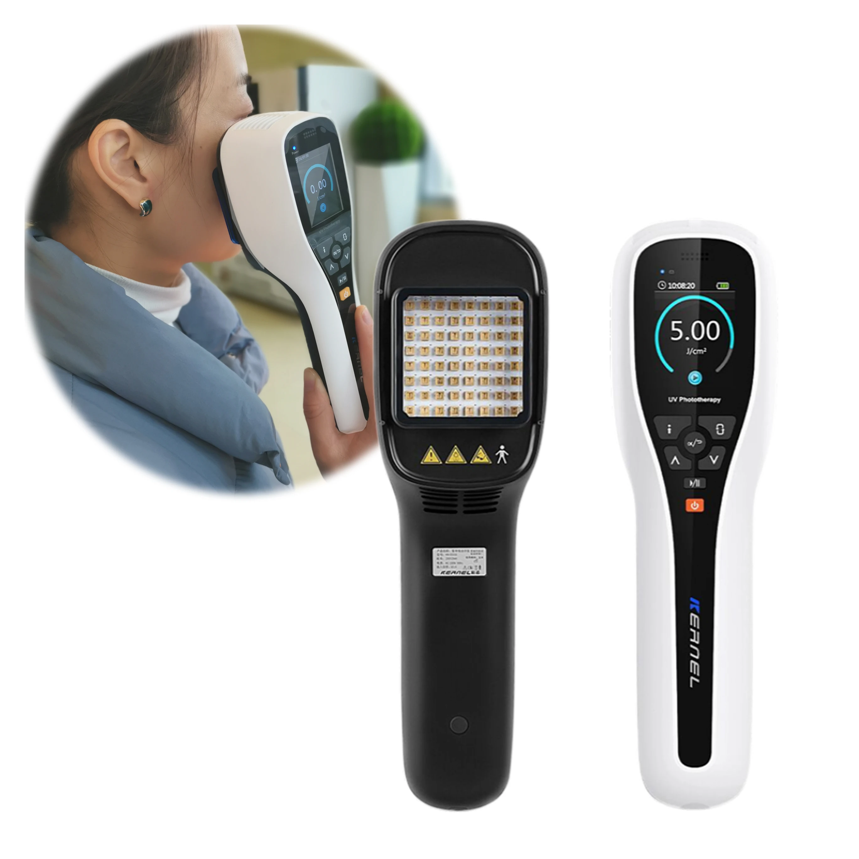 

Kernel household 308nm Psoriasis LED phototherapy unit lampe uvb pour le vitiligo cream treatment KN-5000G