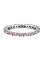 Silver Pink White