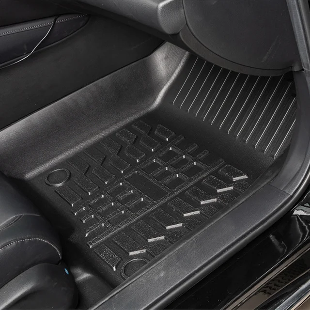 Car Floor Mat for Aion Y Plus Hycan Z03 EV 2021~2024 2022 2023 Panel Part Foot TPE Liner Carpet Pad Custom Cover Rug Accessories 2
