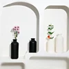 Minimalist Ceramic Vase,Nordic Black and White Flower Vases,Home Living Room Dried Flower Pot Decor,Korean Style Home Decoration 3