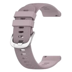 Premium Silicone Strap for Garmin Forerunner Smartwatch (Louran Purple)