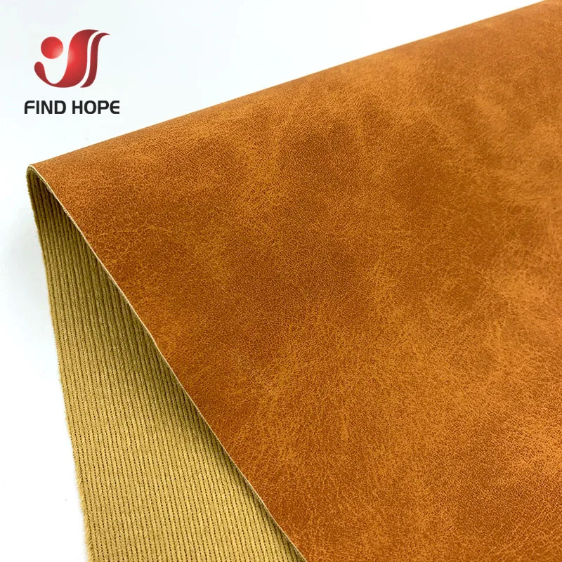 Solid Color Faux Suede Waterproof Synthetic Leather Fabric Roll