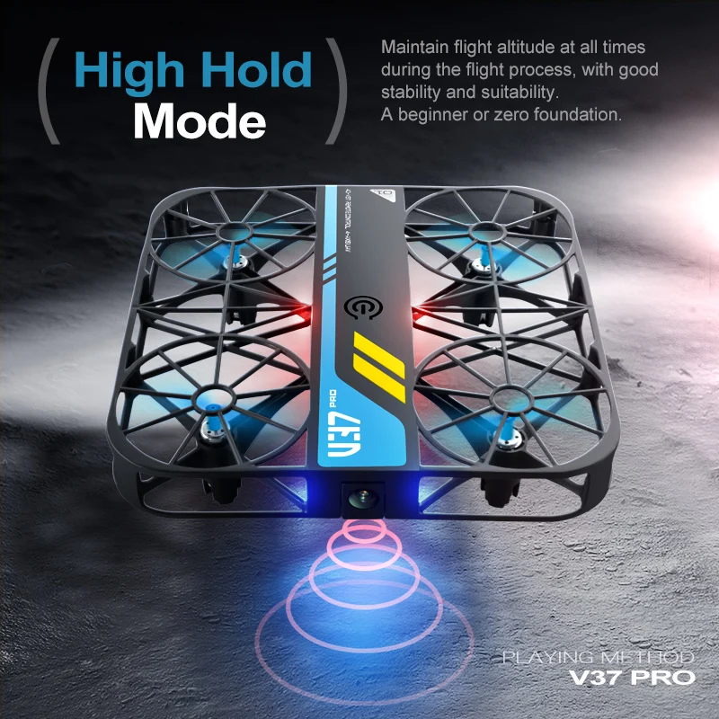 Drone 4DRC V37 8K WIFI FPV avec Caméra HD Pliable - Radiocommande