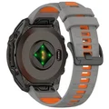 Space gray orange