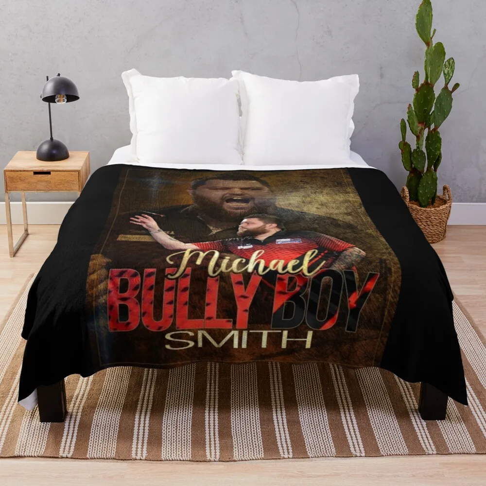 Michael Smith Darts Player Graphic Throw Coperta Coperta Per Divano Gigante Coperta Personalizzata Coperta Estiva