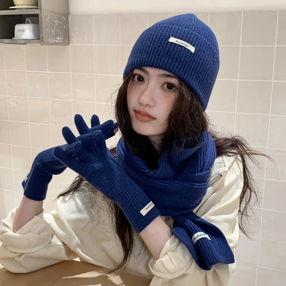 Bufanda Con Capucha Para Mujer - Bufanda De Punto Suave Y Cálida, Ideal Para Invierno, Lavado A Mano