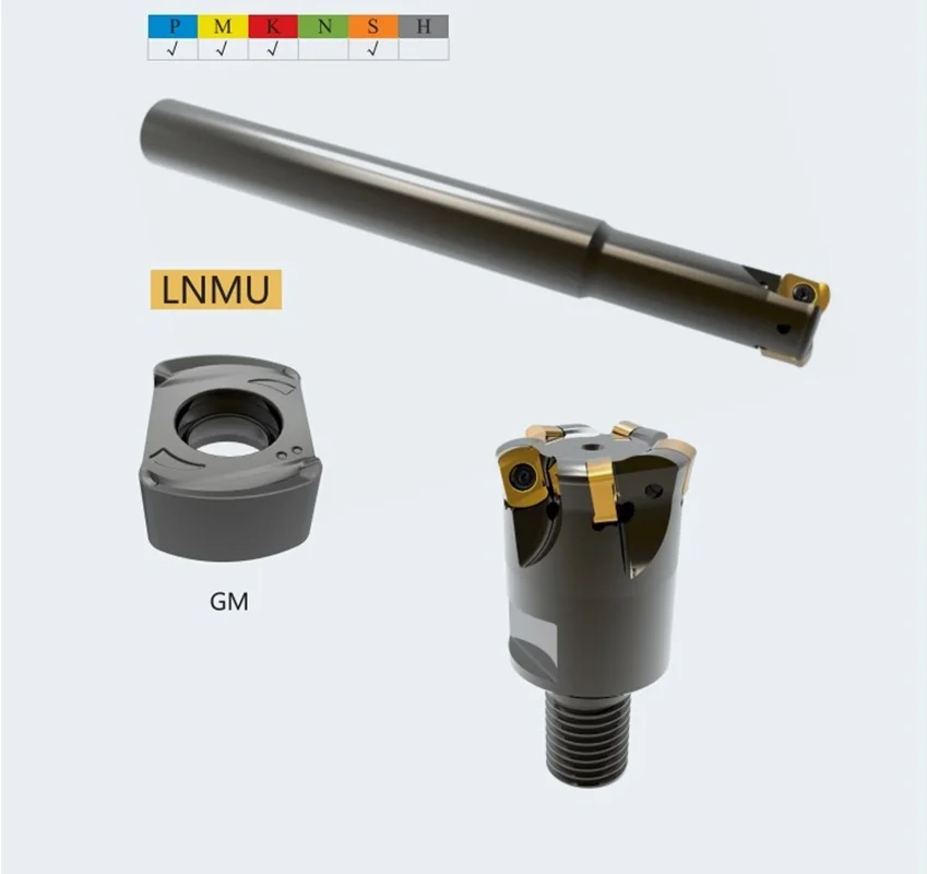 

LNMU090603-GM GA4225 GA4230 YG-1 ENMX0604-TR ENMX0905-TR YG622 ENMX0905-ST YG602 High Feed Milling Inserts