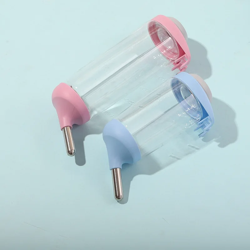 Pet water dispenser feeder drinking head pipe fountain for guinea pig squirrel rabbit cat dog hamster small animal