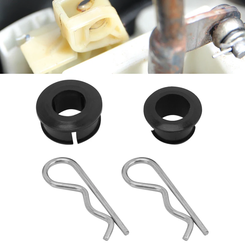 

ABS Plastic Shifter Cable Inserts Bushings For Acura RSX DC5 2002-2006 CL Type S 2003 For Honda Civic 2001-2005