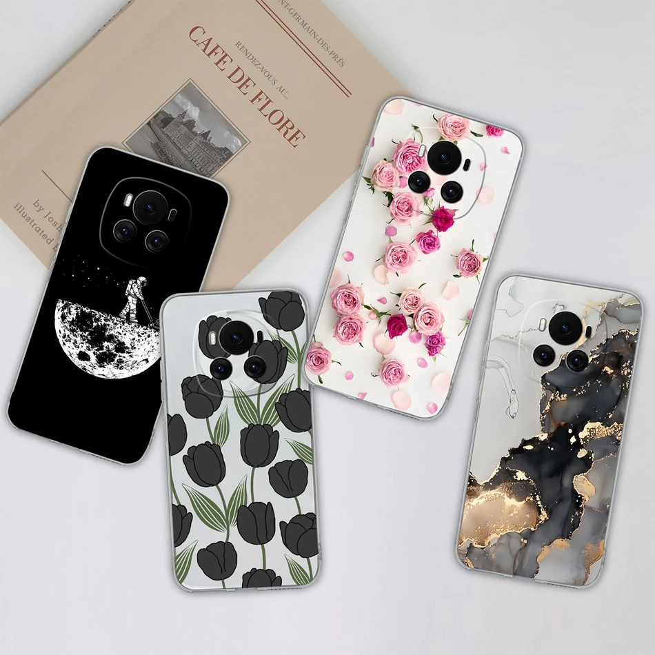 Creative Soft TPU Clear Silicone Anti-Drop Back Cover