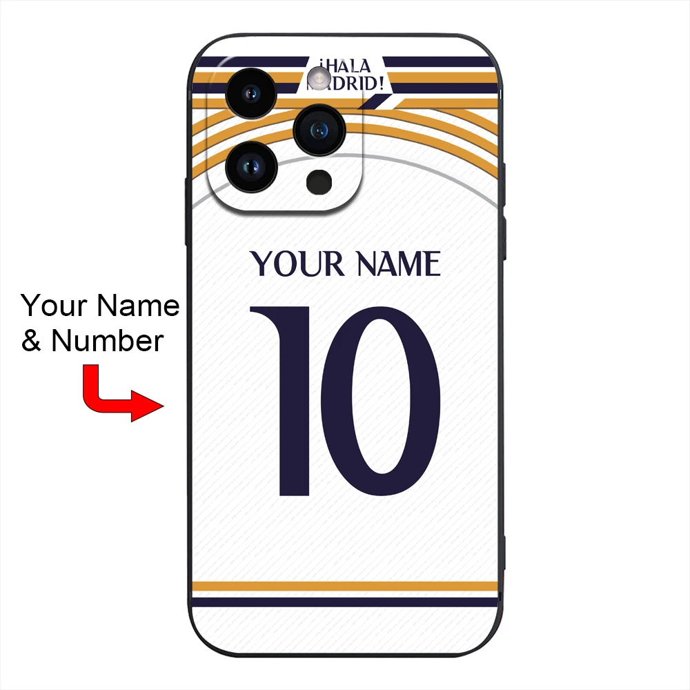 Spain Madrid Bernabéu MERENGUES Soft Silicone Phone Cover Case