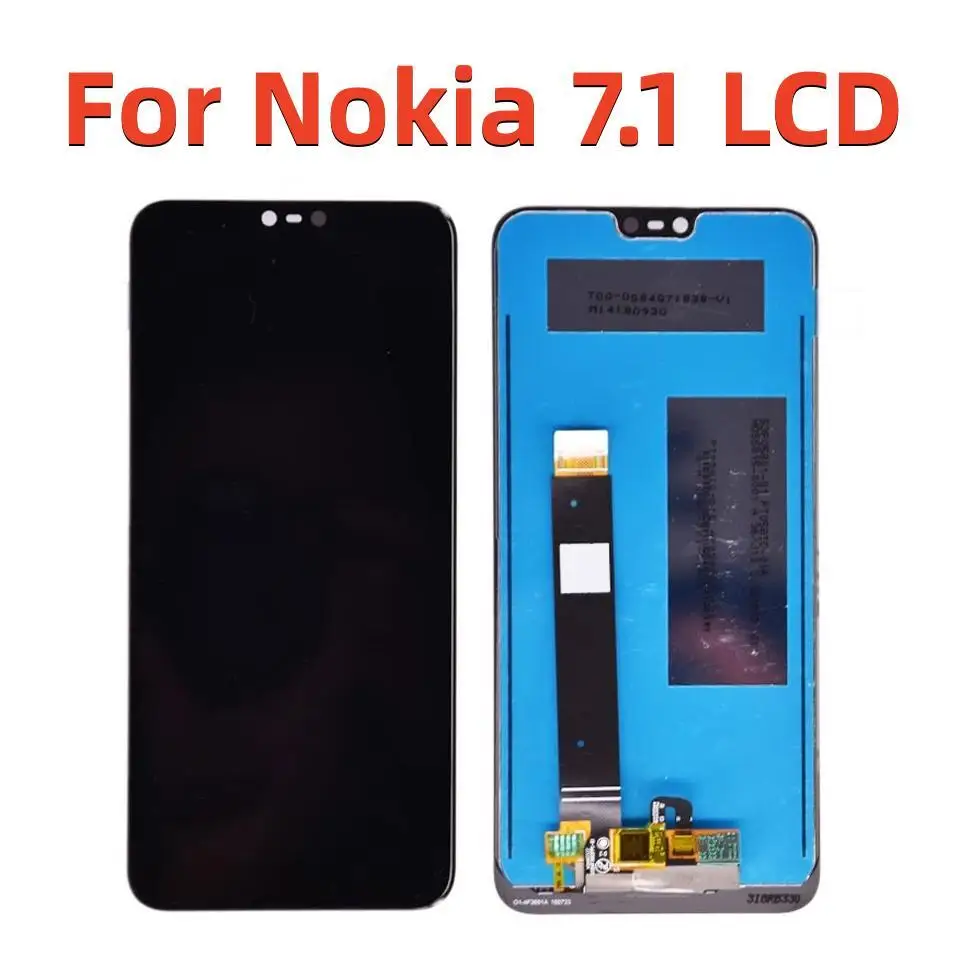 

100% Original New AAA+ 5.84" For Nokia 7.1 TA-1100 TA-1096 TA-1095 TA-1085 TA-1097 LCD Display Touch Screen Digitizer