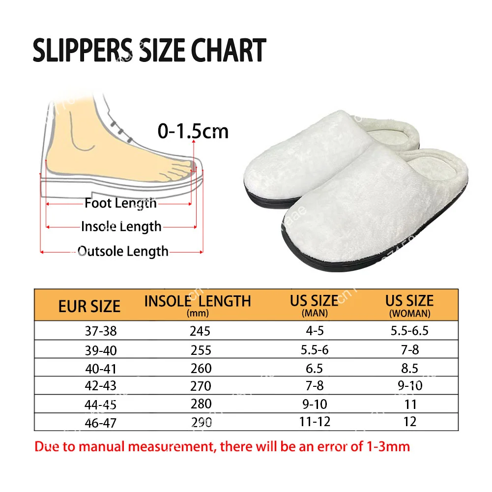Savatage Band Home Cotton Slippers Mens Womens Plush Bedroom Casual DIY Keep Warm Shoes Thermal Indoor Slipper Customized Shoe