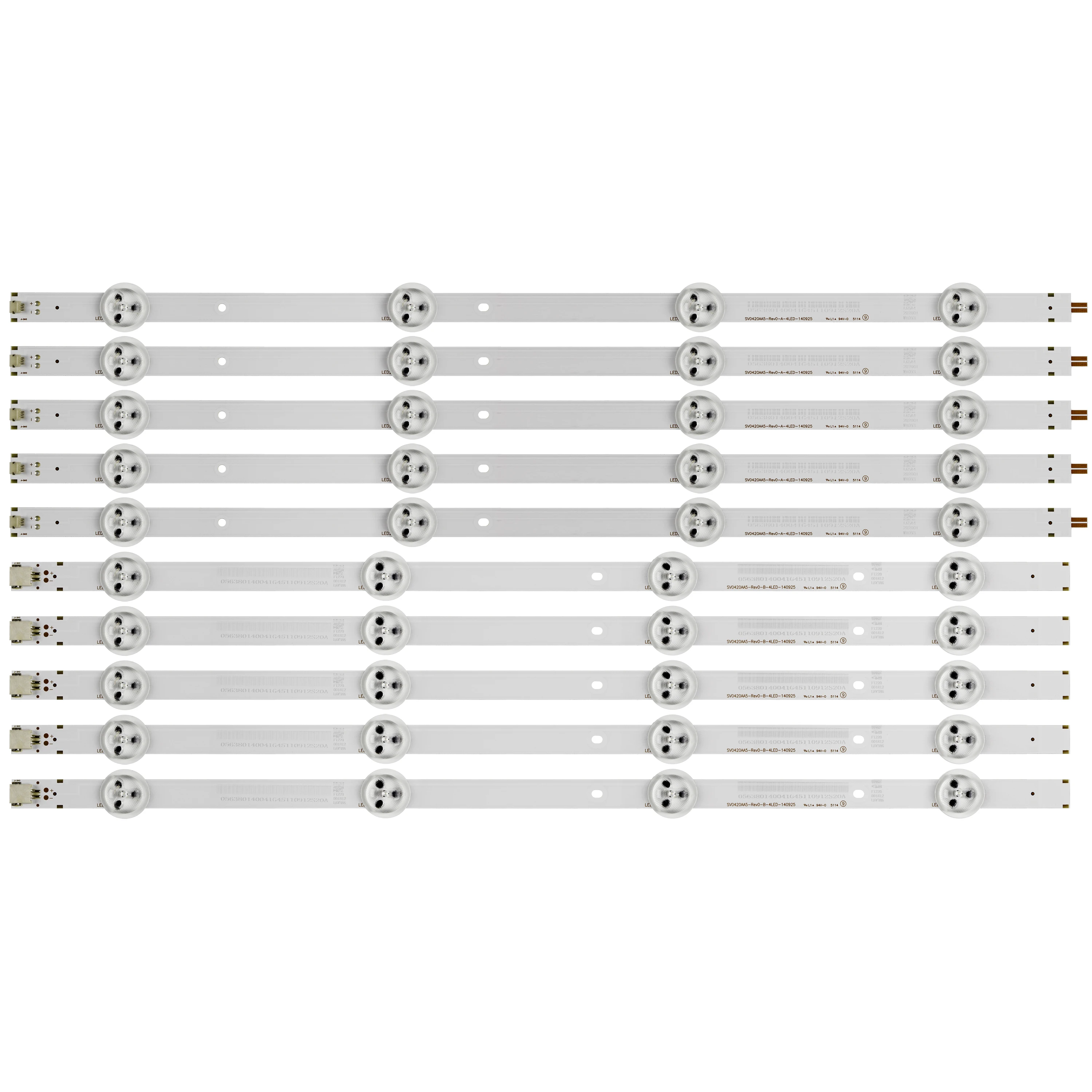 Tira Conduzida Luz de Fundo para Panasonic Tx42a400 Tx-42as500b Th-42a400e Tx-42asw504 Tx-42as520e Tx42a400b Tx42as500 Tx42as500e