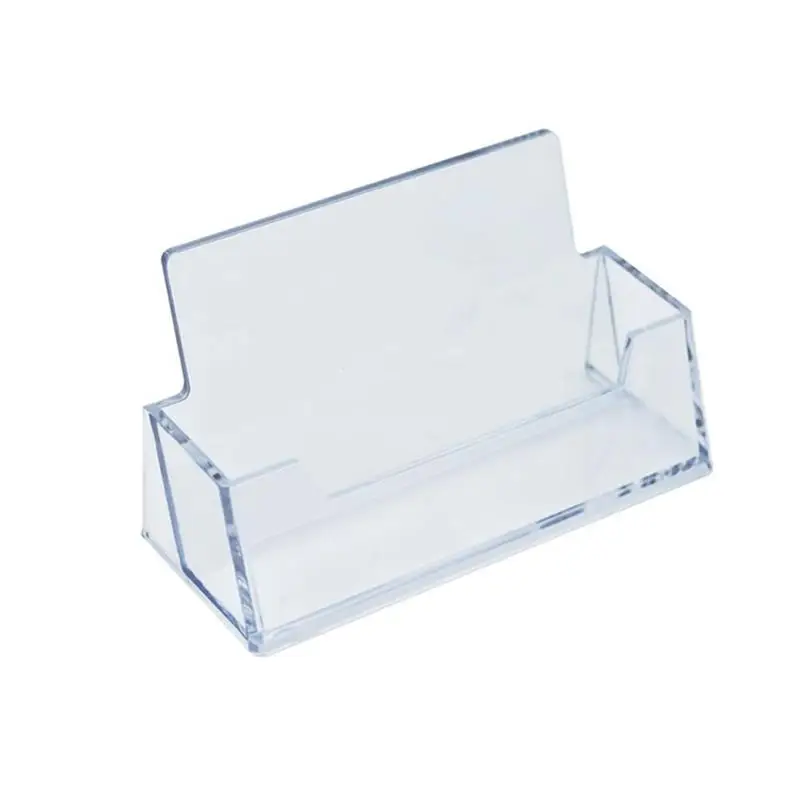 Sleek and Stylish Business Card Holder for Desk - Single Pocket Design