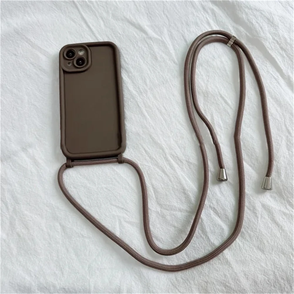 Custodia A Tracolla Per IPhone XR – UEEBAI – Rossa, Con Copriobiettivo Scorrevole E Porta Carte